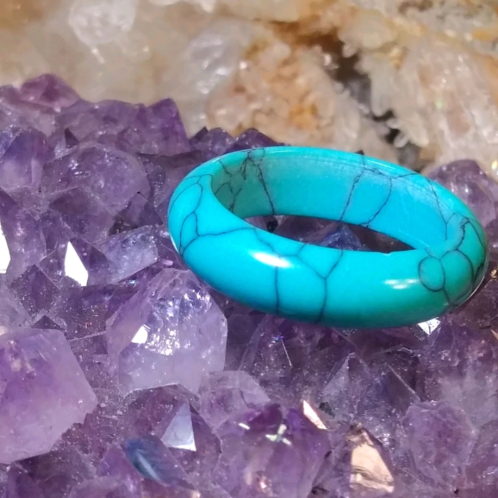 Turquoise Band Ring